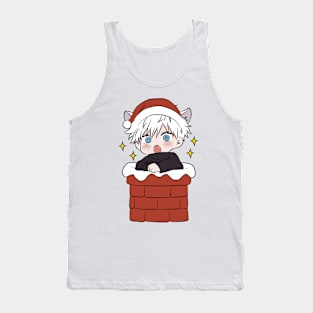 Merry Christmas_Gojo_Anime_Manga Tank Top